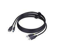 StarTech KVM Cable 6ft (1.8m), HDMI 2.0 & USB 5Gbps, 4K 60Hz