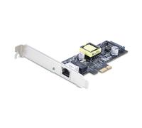 StarTech 1-Port 2.5Gbps NBASE-T PoE Network Card (PR12GIP-NETWORK-CARD) | 802.3af/at PoE+ Multi-Gigabit NIC, Intel I225-V, PCI Express Server LAN Card, SATA Powered Desktop Ethernet Interface