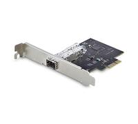 StarTech.com 1-Port GbE SFP Network Card PCIe 2.1 x1 Intel I210-IS 1GbE Controller 1000BASE Copper/Fiber Optic Single-Port Gigabit Ethernet NIC Desktop/Server Backplanes - Windows and Linux Compatible