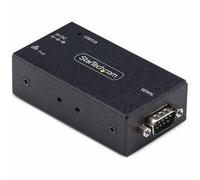 StarTech.com 1-Port Serial to Ethernet Adapter 802.3af PoE IP Serial Device Server For Remote RS232 Devices Wall/DIN Rail Mountable RJ45 LAN to DB9 Serial Converter TAA