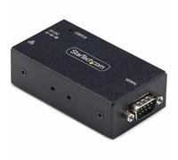 StarTech.com 1-Port Serial to Ethernet Adapter IP Serial Device Server For Remote RS232 Devices Wall/DIN Rail Mountable Metal Housing RJ45 LAN to DB9 Serial Converter