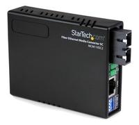 Startech 10/100 Ethernet To Multi Mode Fiber Media Converter Sc 2 Km 1 X Rj-45