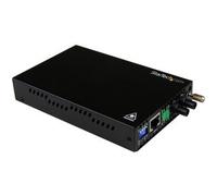 Startech 10/100 Mbps Ethernet To Fiber Optic Media Converter Steel Chassis Mount