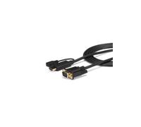 StarTech 10 Ft Hdmi To Vga Active Converter Cable in Black Startech Black
