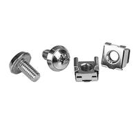 StarTech.com 100 Pkg M6 Mounting Screws and Cage Nuts for Server Rack Cabinet