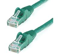 StarTech.com 100ft CAT6 Cable - Green CAT6 Ethernet Cable - Gigabit Ethernet Wire - 650MHz 100W PoE RJ45 UTP CAT 6 Network/Patch Cord Snagless - Fluke Tested/Wiring is UL Certified/TIA