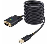 Startech 10Ft 3M Usb To Serial Adapter Cable Com Retention Ftdi Db9 Rs232 Interc
