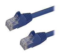 StarTech 10ft Cat6 Snagless Cable, 100W PoE, Blue (N6PATCH10BL)