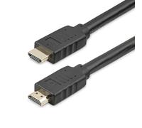 StarTech.com 30ft (10m) HDMI 2.0 Cable - 4K 60Hz Active HDMI Cable - CL2 Rated for In Wall Installation - Long Durable High Speed UHD HDMI Cable - HDR, 18Gbps - Male to Male Cord - Black