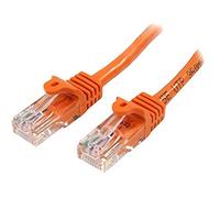 StarTech.com Cat5e Ethernet Patch Cable with Snagless RJ45 Connectors - 10 m, Orange