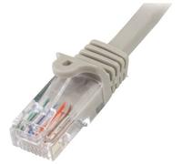 StarTech.com Cat5e Patch Cable with Snagless RJ45 Connectors - 15m, Gray