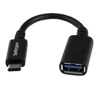StarTech 150mm USB A 3.0 5Gbps to USB C Adaptor Cable M/F