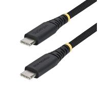StarTech 15cm/6in USB-C to USB-C Braided Charging Cable (USB2CC15CMNCBR)