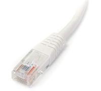StarTech.com 15m Cat5e White Molded RJ45 UTP Cat 5e Patch Cable - 15 m Patch Cord