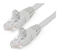 StarTech 15m Cat6 Snagless Ethernet Cable, LSZH, Grey (N6LPATCH15MGR) | 100W PoE delivery, Gold-plated RJ45, Patch Cable, Ethernet Cord, Low Smoke Zero Halogen, 250Mhz, UTP, LSZH, 10Gbps