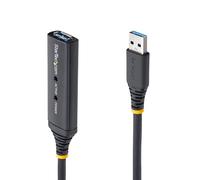 StarTech USB 3.0 Active Extension Cable 5m (USB3AAEXT5M) M/F - Shielded, AC Powered, 5Gbps