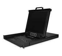 StarTech 16-Port Rackmount KVM Console RKCONS1716K - 17" LCD, 1U, USB & VGA, 6ft Cables