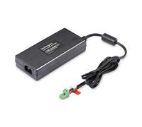 StarTech.com 160W Universal DC Power Adapter (24V/6.6A) 4ft(1.2m) 2-Wire Cord 2/3-Pin Terminal Blocks 100-240V AC/DC External Power Supply for Industrial USB Hubs NA/UK/EU/ANZ