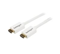 StarTech 16ft Inwall HDMI Cable, 4K 30Hz, Male to Male, White HD3MM5MW