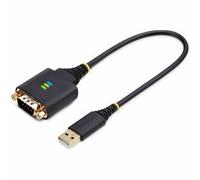 Startech 1Ft 30Cm Usb To Serial Adapter Cable Com Retention Ftdi Db9 Rs232 Inter