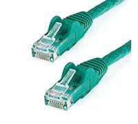 StarTech 1ft CAT6 Ethernet Cable - Green CAT 6 Gigabit Ethernet Wire -250Mhz 100W PoE RJ45 UTP Network Patch Cord Snagless with Strain Relief (N6PATCH1GN)
