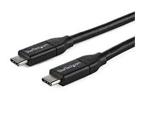 StarTech.com USB-C to USB-C Cable w/ 5A PD - M/M - 1 m (3 ft.) - USB 2.0 - USB-IF Certified