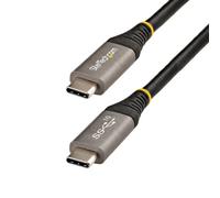 StarTech 1m/3.3ft USBC Cable, USB 10Gbps, 100W PD, 8K 60Hz/4K 144Hz, Black