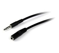 Startech 1M 3.5Mm 4 Position Trrs Headset Extension Cable M/F 1 X Mini-Phone Ma