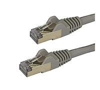 StarTech Ethernet Cable Cat6a – Shielded (STP) – 1 m, Gray