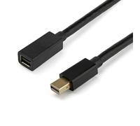 StarTech 1m Mini DisplayPort Extension Cable, 4K x 2K (MDPEXT3) | 4K x 2K Video, Mini DisplayPort Male to Female Extension Cord, mDP 1.2 Extender Cable
