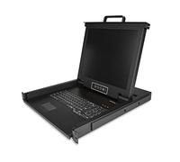 StarTech 1U 17in VGA LCD KVM Console Drawer with Cables, USB (RKCONS1701) | Single port VGA, Rackmount, Monitor, Server Rack, Featured, Hardware, Support, 000 MTBF, 17in TFT 1280 x 1024