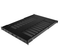 StarTech 1U 19 inch Adjustable Vented Rack Mount Shelf Heavy Duty