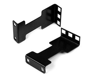 StarTech 1U Server Rack Depth Extender Kit, 4in, 90lb (RDA1U) | Recessed rack adapter, Network rack extender, Extends or reduces mounting depth 10cm, 40kg 4-post, 2.5kg 2-post