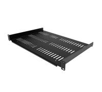 StarTech 1U Server Rack Shelf - Universal Vented Rack Mount Cantilever Tray for 19" Network Equipment Rack & Cabinet - Durable Design - Weight Capacity 55lb/25kg - 12" Deep (SHELF-1U-12-FIXED-V)