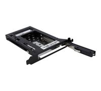StarTech 2.5in SATA Removable Drive Bay for PC Slot, Black S25SLOTR