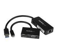 StarTech 2-in-1 Accessory Kit for Surface and Surface Pro 4, USB 3.0 GbE