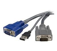 Startech 2-In-1 Usb/ Vga Cable 4 Pin Usb Type A Hd-15 M Hd-15 M 6 Ft Connect Vga