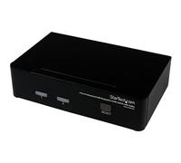 StarTech.com 2 Port Professional USB DisplayPort KVM Switch with Audio
