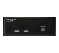 StarTech 2-Port DisplayPort KVM Switch Black