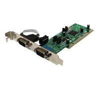 StarTech 2-Port PCI RS422/485 Serial Adapter Card (PCI2S4851050) | PCI-X, With 161050 UART, RS-422/485 x 2