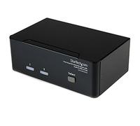 2 Port Dual DVI USB KVM Switch with Audio