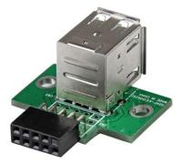 StarTech.com 2 Port USB Motherboard Header Adapter
