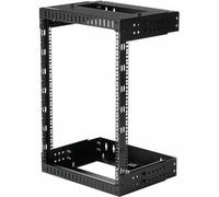 Startech 2-Post 15U Heavy-Duty Wall Mount Network Rack 19" Open Frame Server Rac