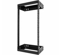 StarTech.com 21U 19" Wall Mount Network Rack - Adjustable Depth 12-20" 2 Post Open Frame Server Room Rack for AV/Data/ IT Communication/Computer Equipment/Switch w/Cage Nuts & Screws