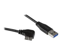 StarTech 20in USB 5Gbps Cable, USBA to RightAngle MicroB USB3AU50CMRS