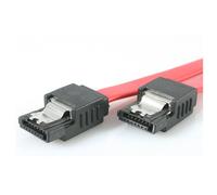 StarTech 24in Latching SATA Cable LSATA24 - SATA to SATA (150/300/600) - 2 ft - Red
