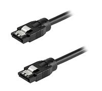 StarTech.com SATA Cable SATRD60CM - 0.6 m Round, Latching Connectors, 6Gbs, Black