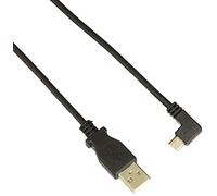 StarTech Micro-USB Charge & Sync Cable USBAUB2MRA - Right-Angle Micro-B, 24 AWG, 2 m (6 ft)