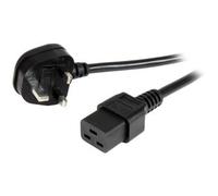 Startech 2M Computer Power Cord Bs-1363 To Iec 320 C19 6.5Ft 2M 16Awg 1.5Mm2 Fle
