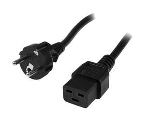 Startech 2M Computer Power Cord Schuko Cee7 To Iec 320 C19 2M 6.5Ft 16Awg 1.5Mm2